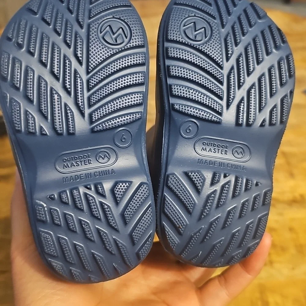Oudoor MASTER‎ Kids Blue RAIN Boots LIGHT WEIGHT SIZE 6
